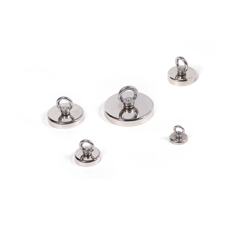 
Factory direct fishing magnet D32MM strong round magnets with holes 