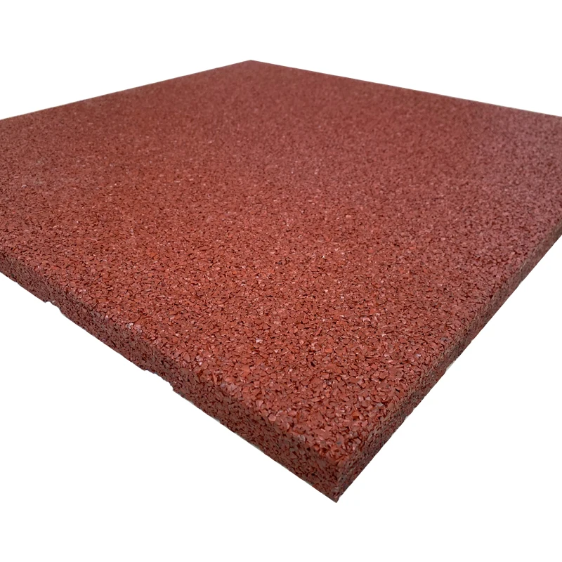 15-50mm thick rubber floor tile/gym rubber mat for playground