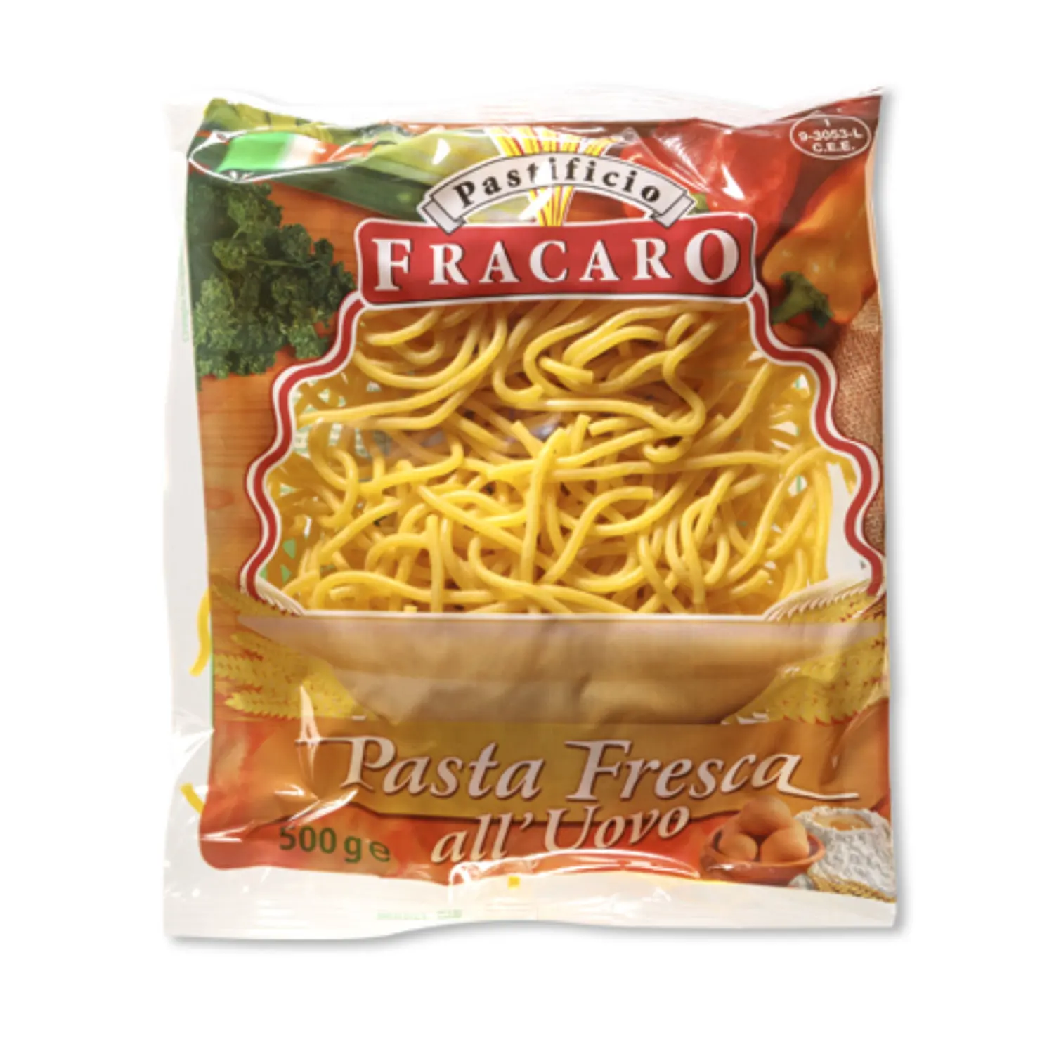 
Top Quality Italian Fresh Egg Pasta 500g High Quality Pasta Bigoli Specialty of Veneto 