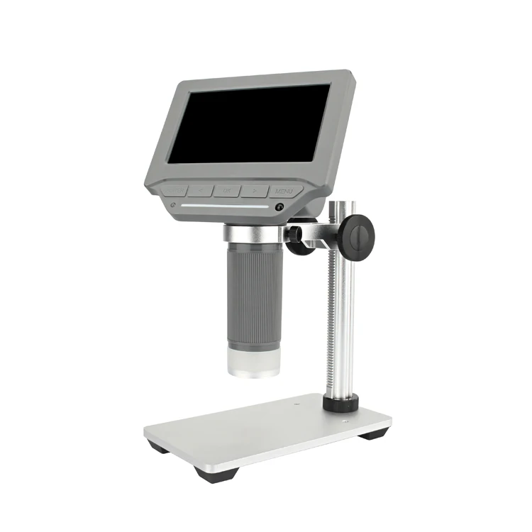 4.3 Inch Portable Wireless Zoom Microscope 1000X Operate Digital Microscope VMS430SE