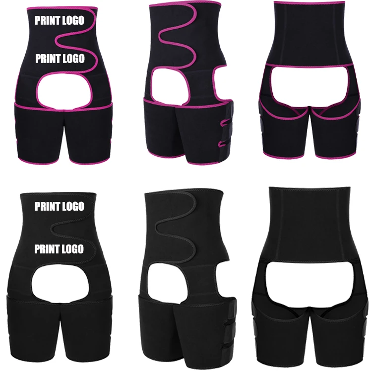 Top Selling Abdominal Tummy Control Neoprene Waist Trainer Fat Burning High Elastic Women Thigh Eraser Waist Trainer