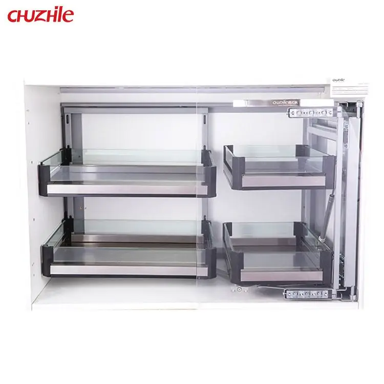 Kitchen Cabinet Soft-close Magic Corner for Blind Corner Organizer Basket