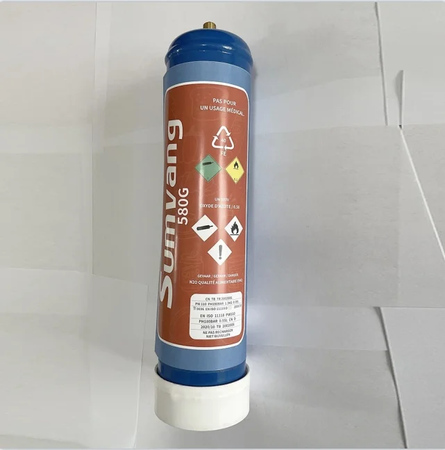  Современная Простота портативный 580g 0.95L N2O крем-зарядное устройство газ заполняющий