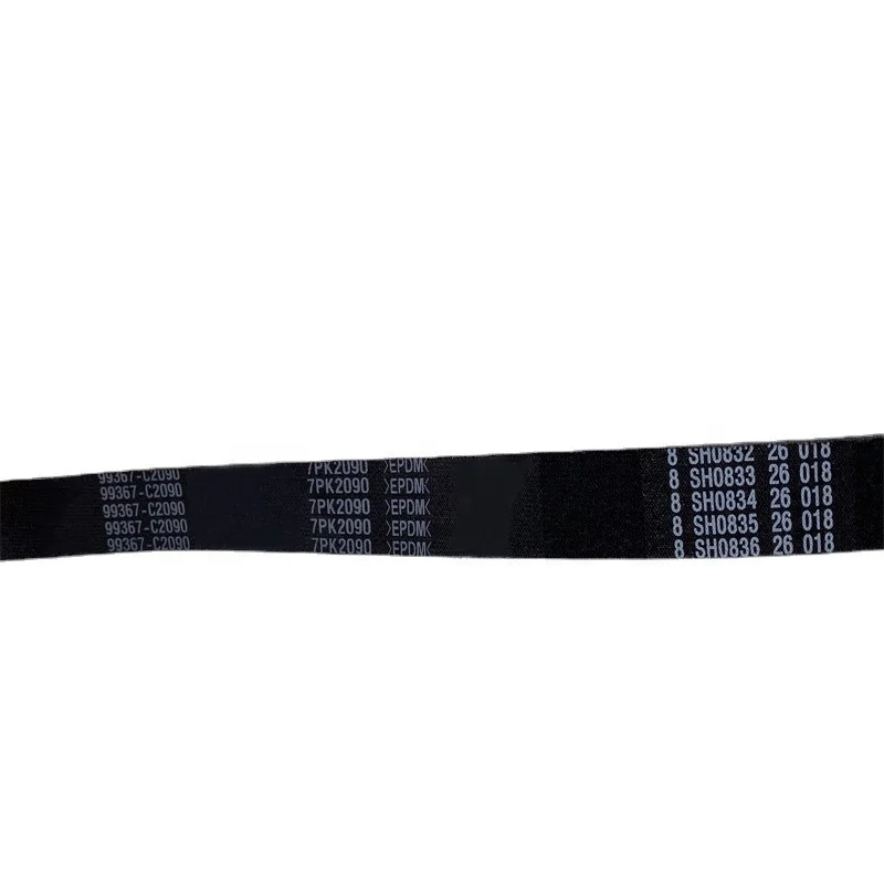 99367-C2090 7PK2090 EPDM хорошее качество запчасти для автомобильной трансмиссии V-образный ремень вентилятора двигателя