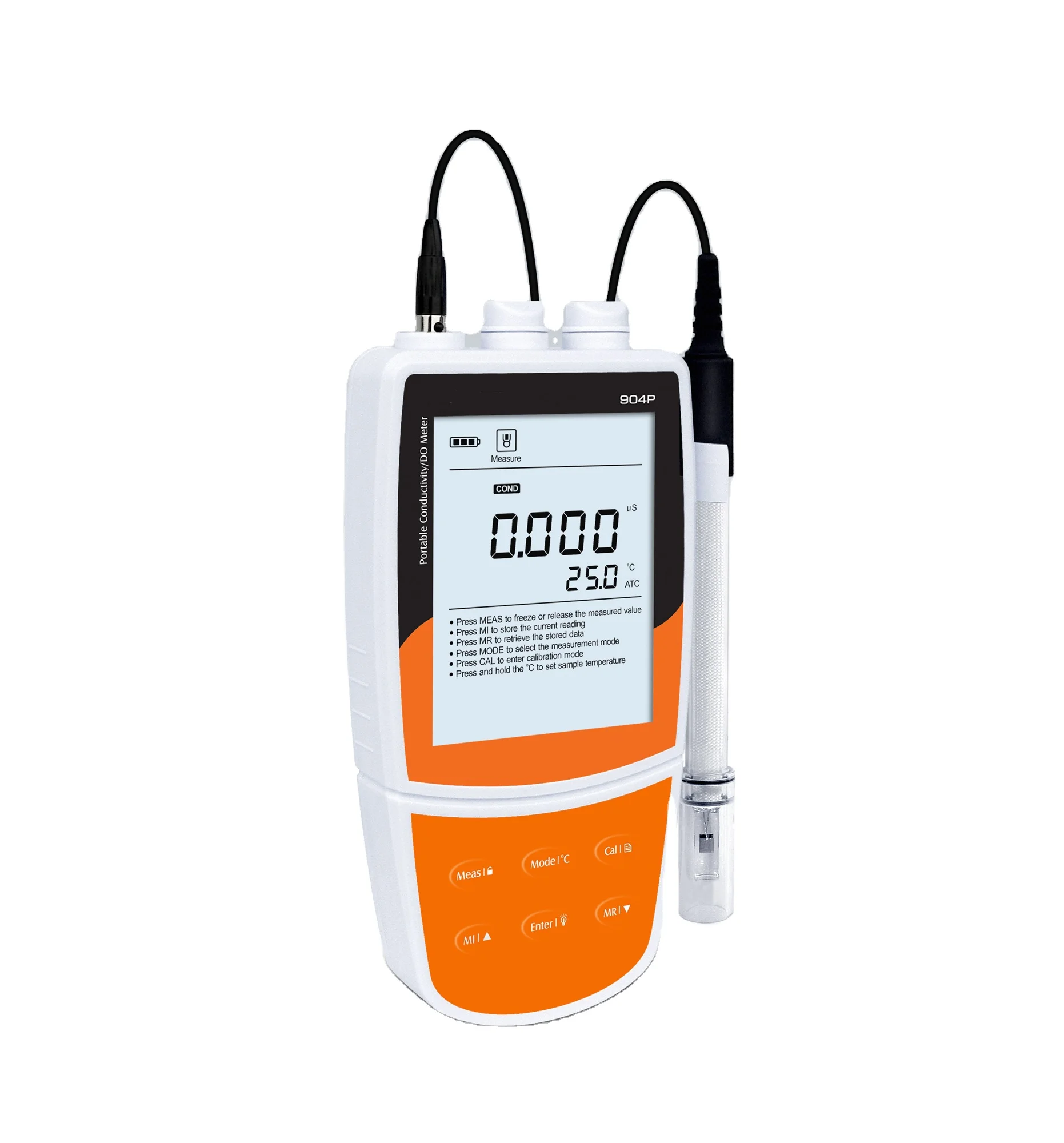 Multi-parameter Water Quality Analyzer portable pH/Conductivity meter
