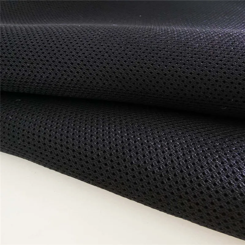 OEM ODM 100% Polyester Black Office Chair 3D Air Mesh Spacer Sandwich Fabric