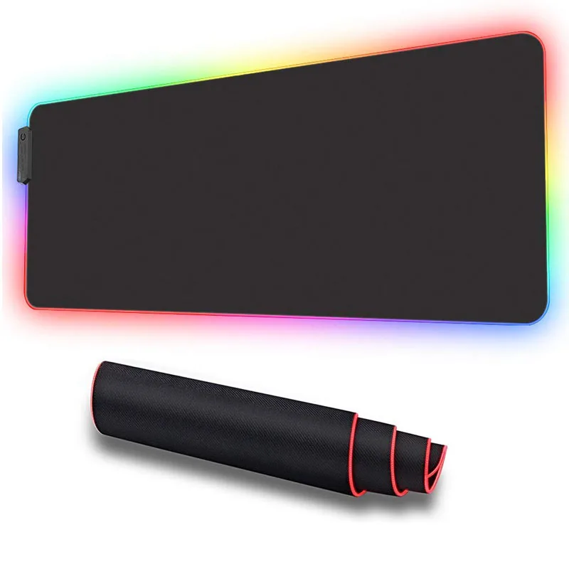 RGB Большой светящийся светодиодный расширенный коврик для