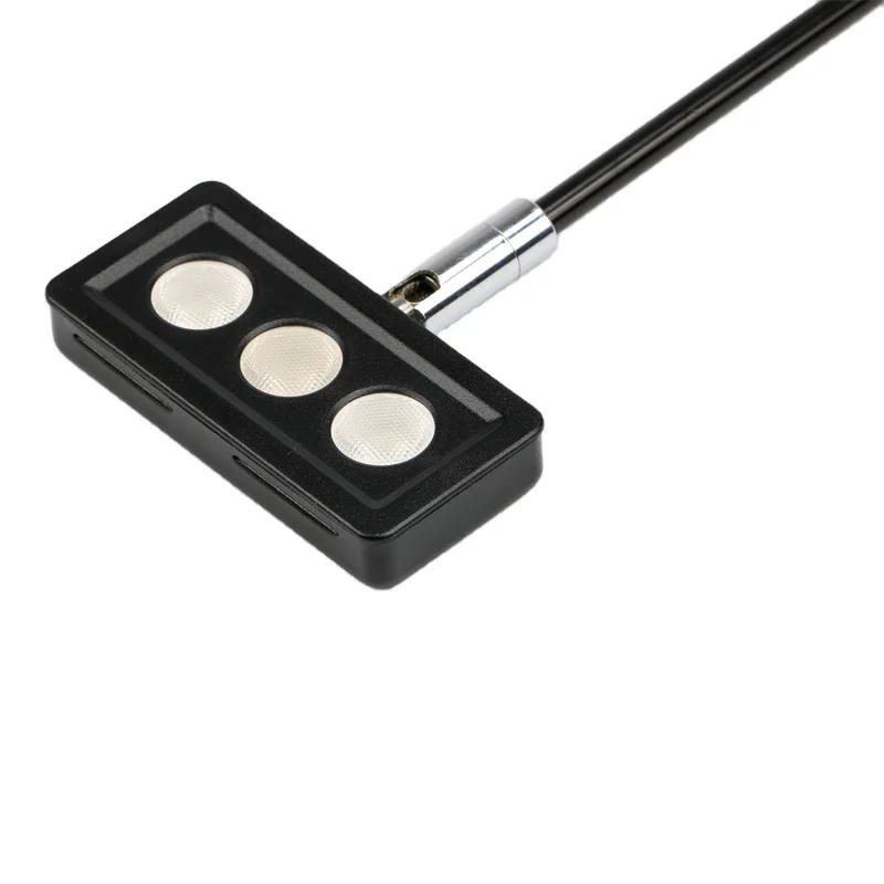 Светодиодная витрина, всплывающая выставочная стойка, верхнее освещение баннера