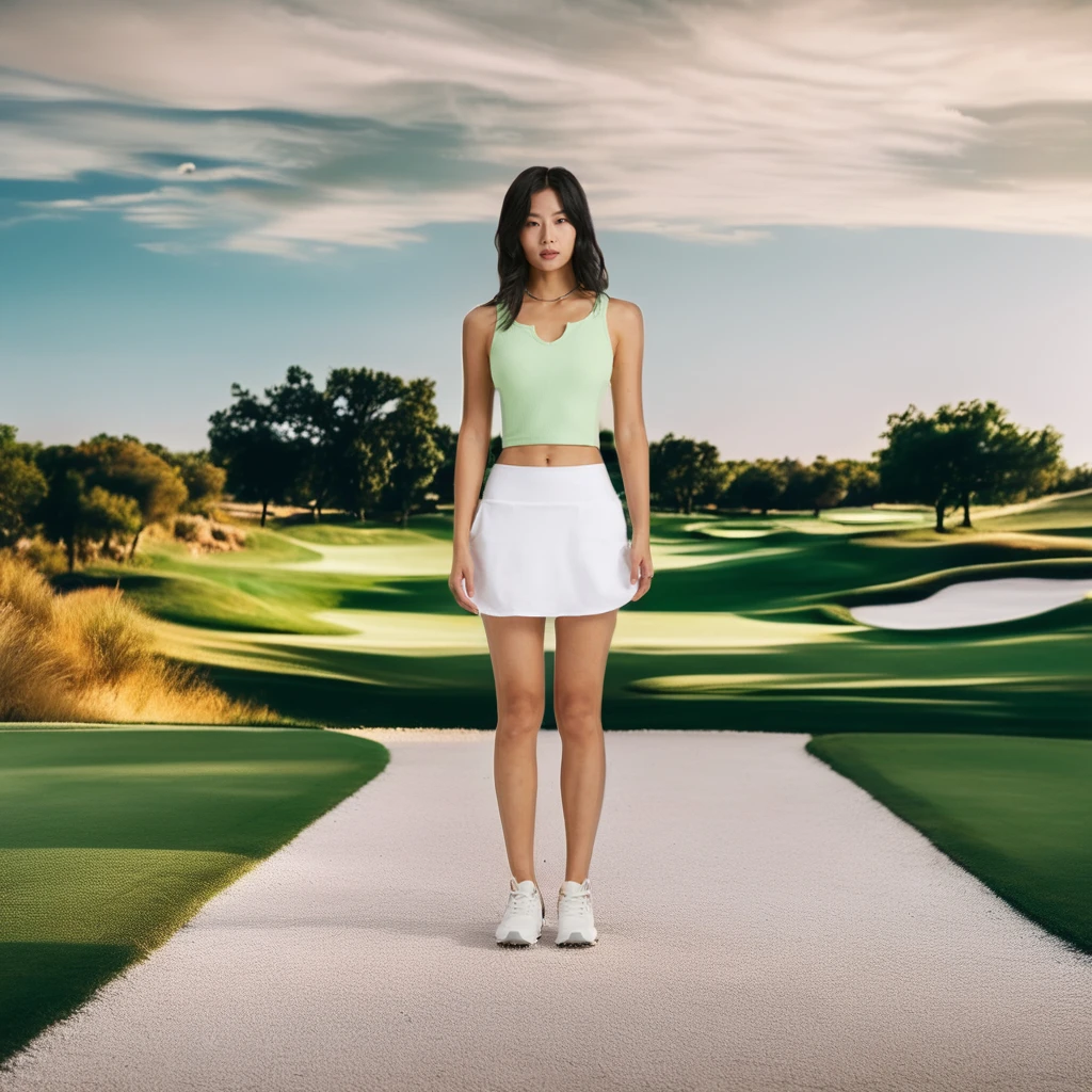 New Trend Golf Skirt Breathable Cooler Sun Protection Safety  Outdoor Sports Tennis Skirt