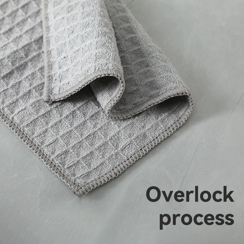 High Quality Waffle Weave Microfiber Towels Absorbent Microfiber Kitchen and Home Cleaning Cloths Dish Cleaning Cloths