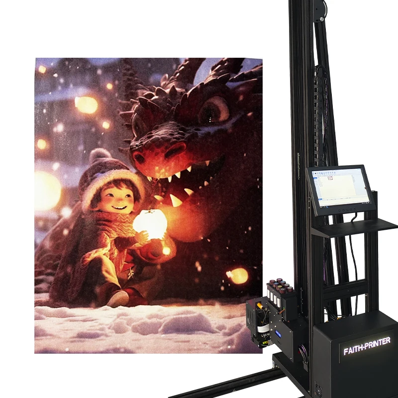 Faith Automatic Wall floor 3D Printer Robot wall printer painting machine price for 3d print wall machine inkjet printer