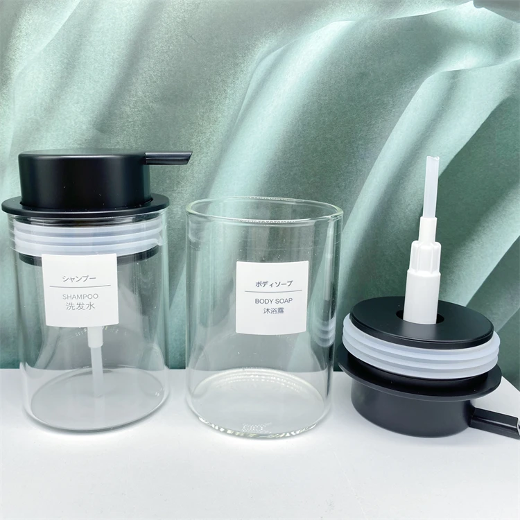 280 мл стеклянная бутылка новый дизайн шампунь бутылка для лосьона эмульсия косметическое средство для рук мгновенный дезинфицирующее средство для бутылок