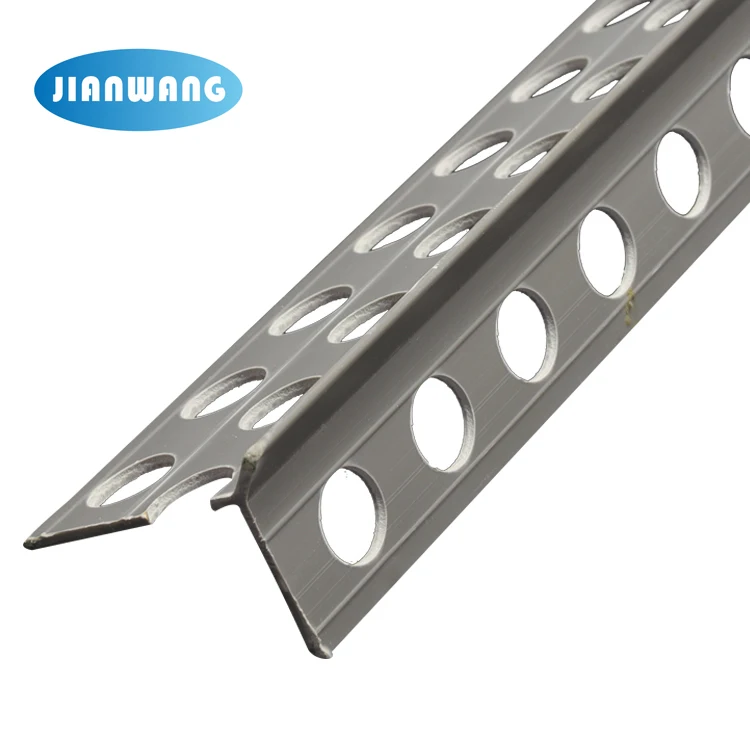 Best Selling Plastic Perforated Angle Corner Bead White Plastic Edge Protection PVC Corner Angle Bead
