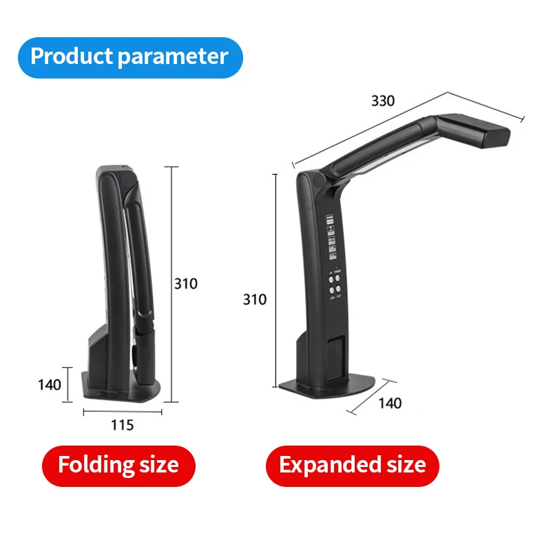 Kupar Altimeter 20 Million HD Pixel Portable Scanner A2A3A4 Surface Flattening Paging