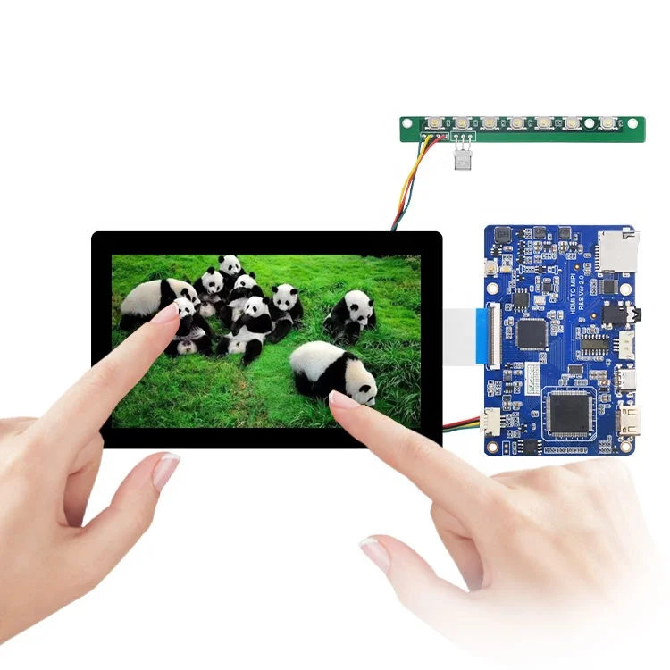 5 Inch 1920*1080 Landscape IPS Tft LCD Capacitive Multi Touch Screen Display Panel Driver Controller Board Type-C