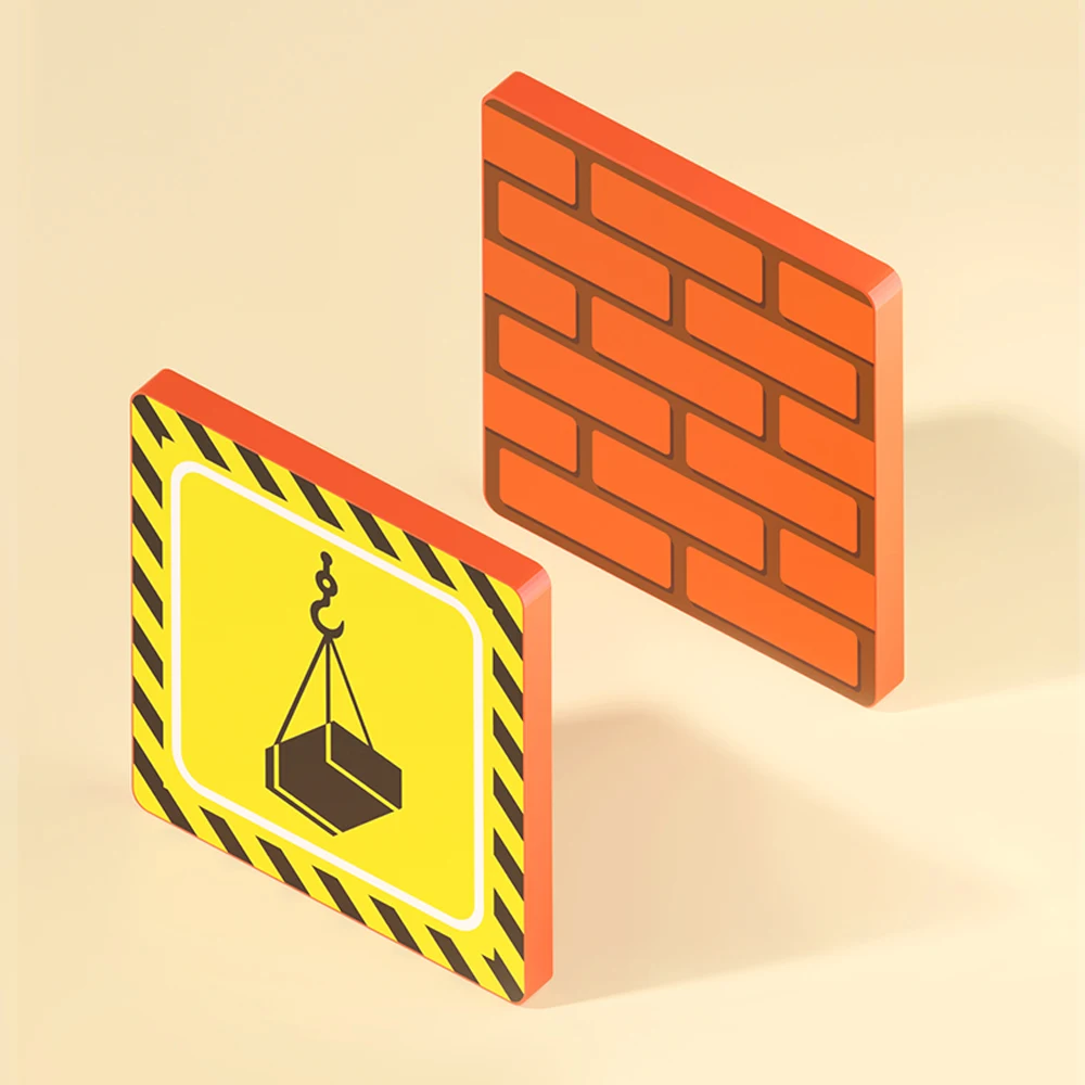 OEM ODM STEM Learning Magnetic Tiles  3D Magnetic Plastic Buildings Blocks Preschool Educational Construction Magnet Toys Gift