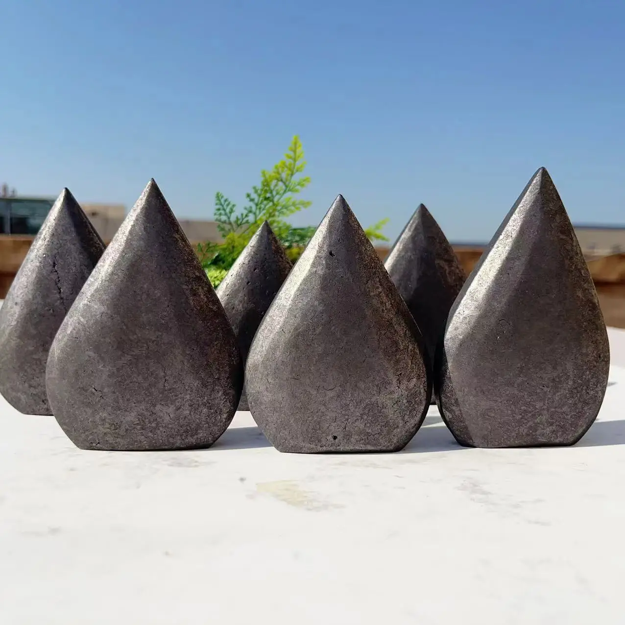 Natural Gemstone Big Shungite Stone Free Form Crystal Freedom For Holiday Gift And Decoration