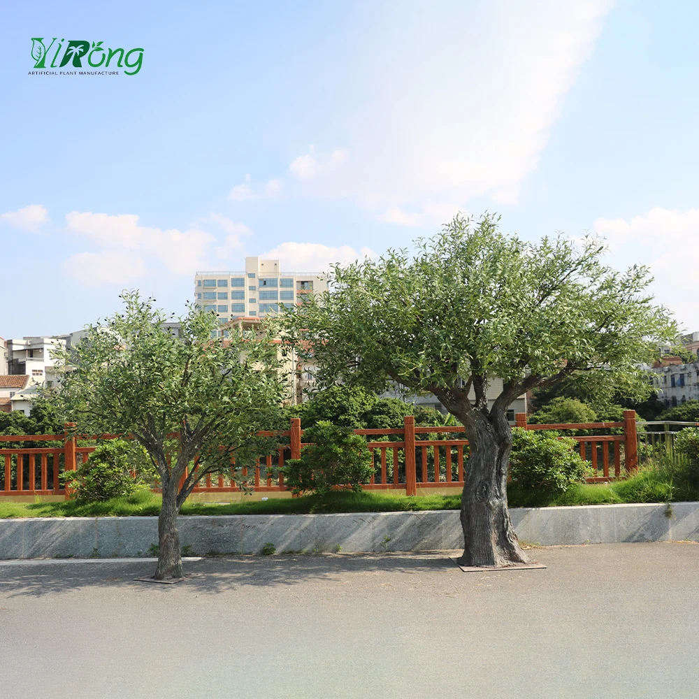 Artificial Olive Tree Fake Olive Silk Tree with Planter Natural Olive Branches Realistic Leaves Faux Olive Tree for Home Office
