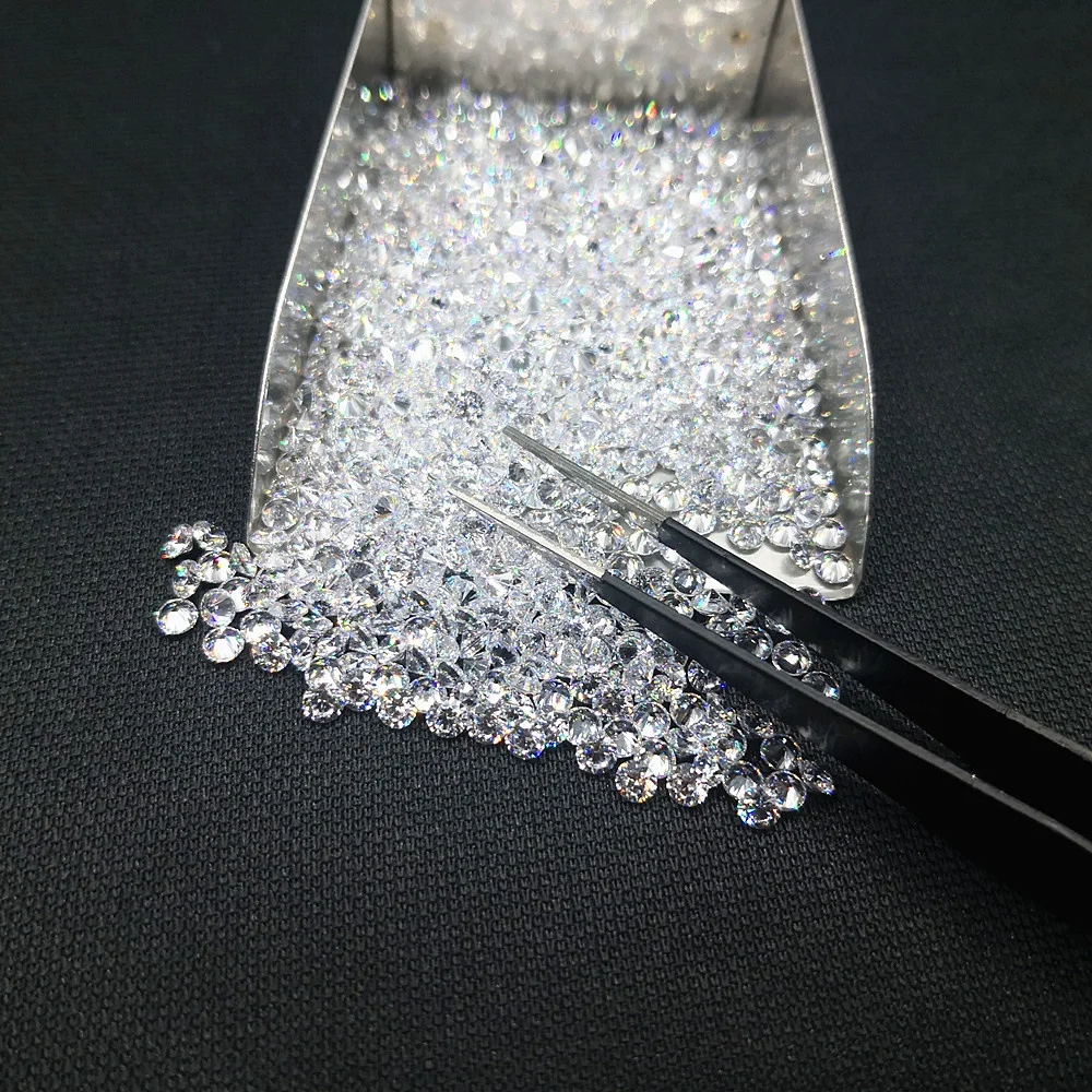 Cultivate Diamonds Factory Supply Artificial Lab Synthetic CVD Loose Diamonds Spot DEF Centilite Crushed Diamonds