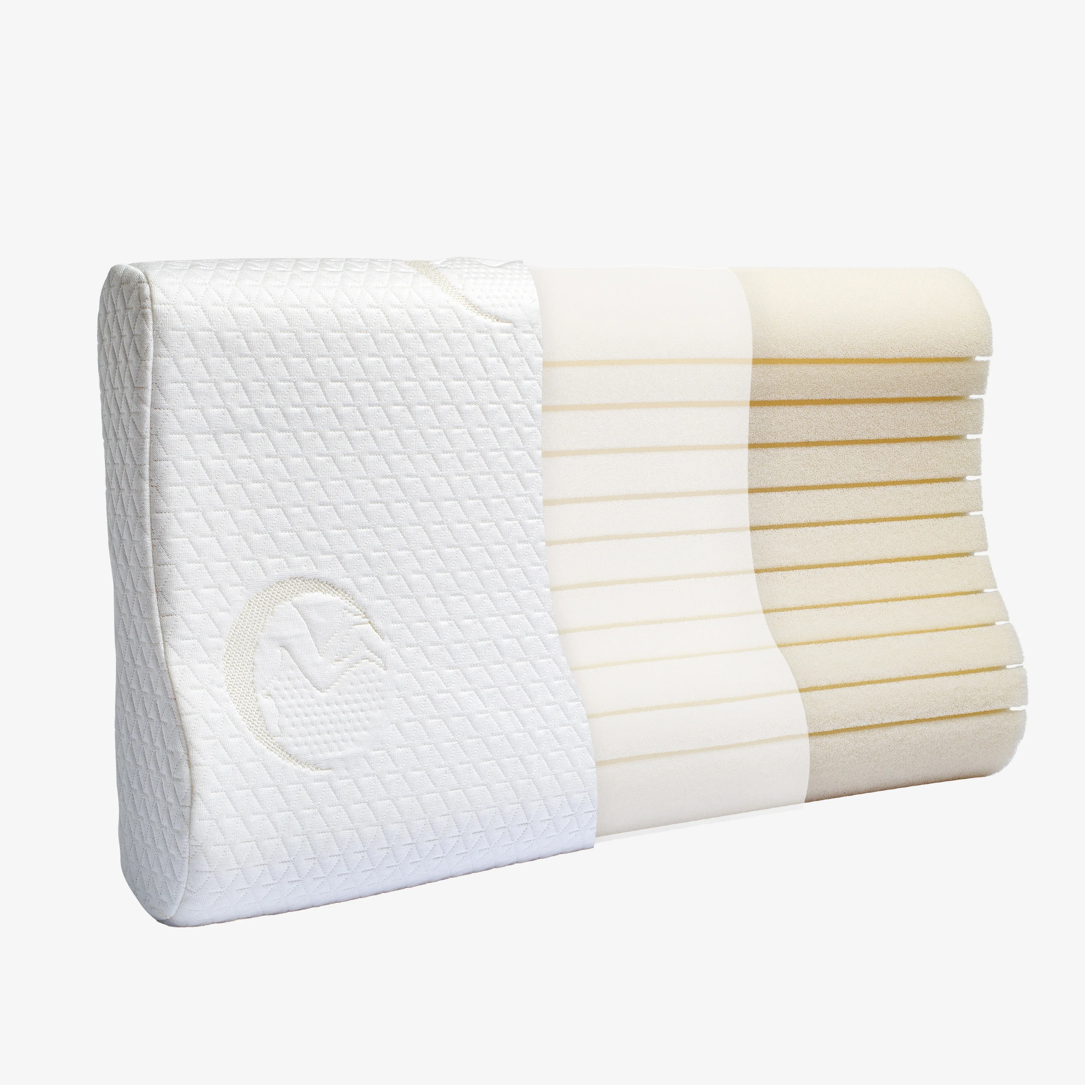 Silicone 6-12 Age Kids Pillows School Bed Everpretty For Natural And Healthy Organic Cotton Pillowcase Toddler Pillows (White)