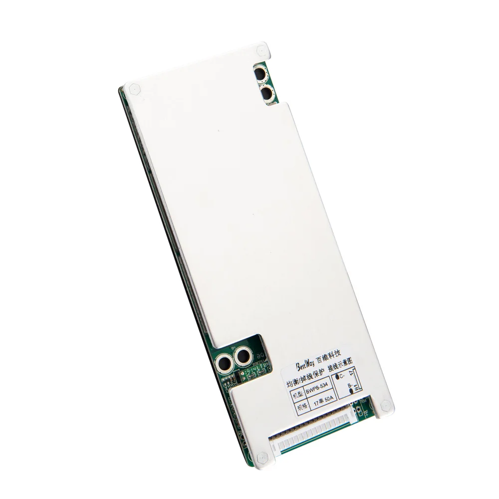 BestWay bms Li-Ion lifepo4 7s 13s 14s 17s 20s 72v 40A 50A 70A печатная плата литиевая батарея
