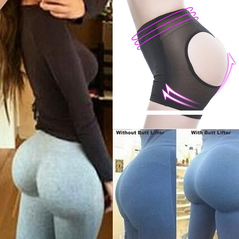 Women buttock underwear Plus Size Seamless Butt Lifter Underwear butt lifter boy short