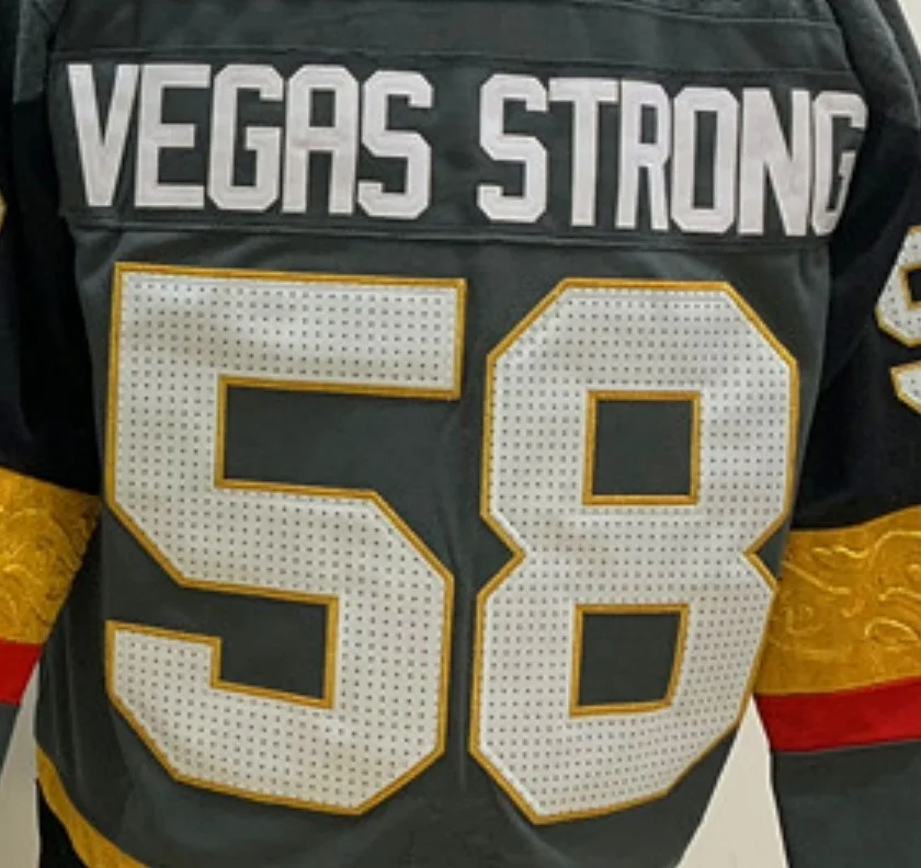 Best Quality Stitched Vegas Strong #58 Hockey Jersey
