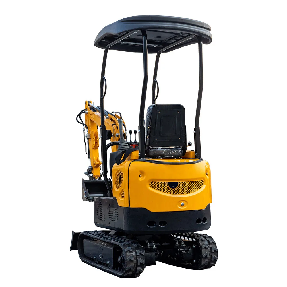 Hightop HT10 мини-экскаватор высокотехнологичная гусеничная машина насадка на ковш 1 тонна Рабочий вес компоненты двигателя с сердечником лидер