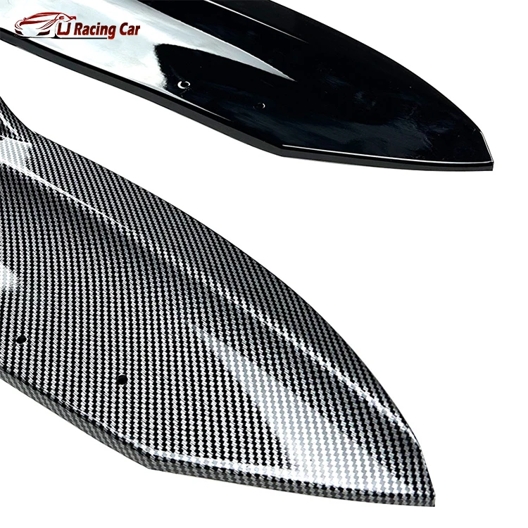 Car Rear Wrap Angle Diffuser Splitter Canard M Sport Side Aprons  Spoiler Rear Bumper Lip Protection For BMW X6 G06 2019-2022