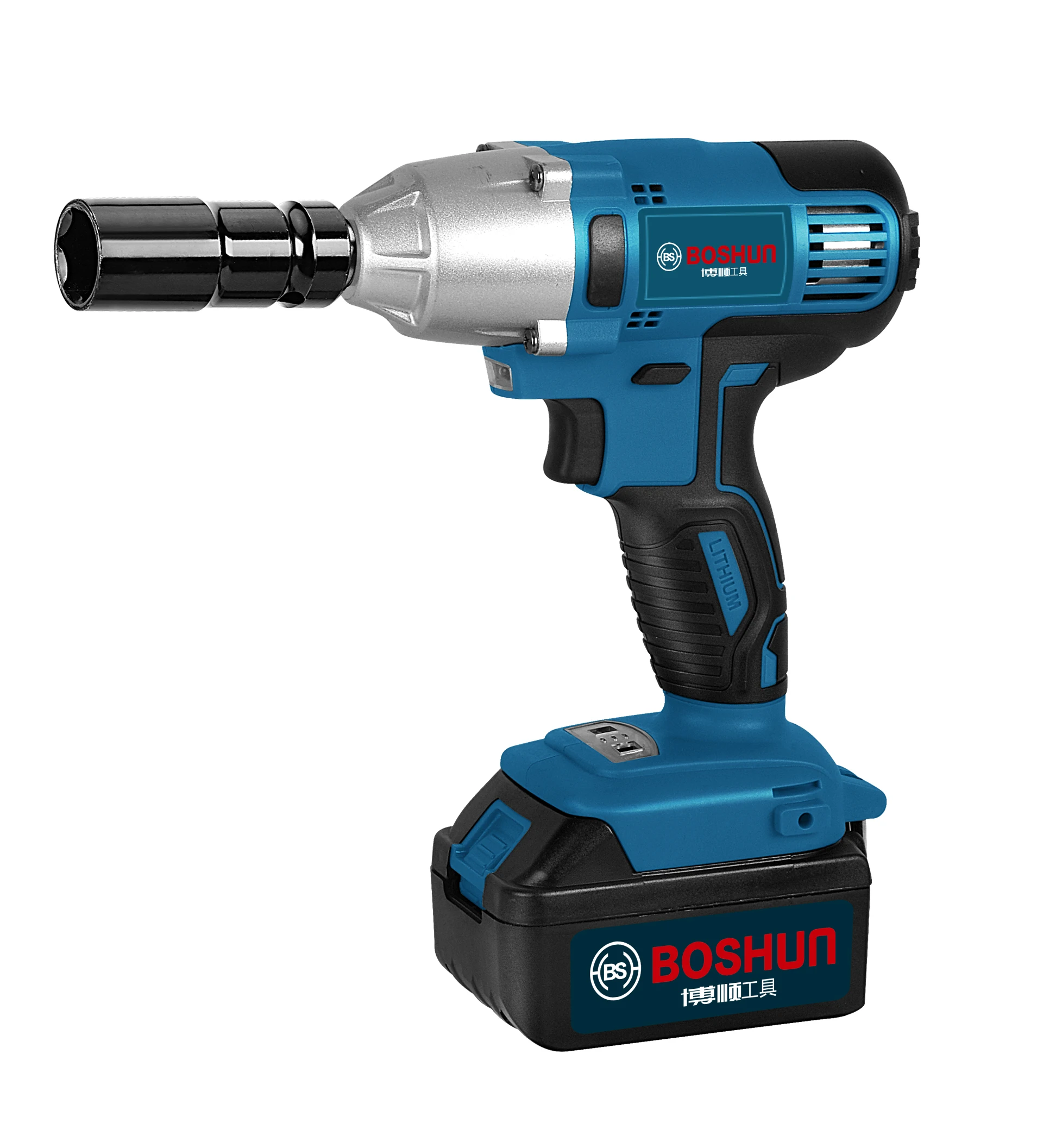 
36V Power Tools Electric Battery Powered Impact Wrench Max Torque Dimensions Weight Input Origin Type Speed Place Model Voltage 