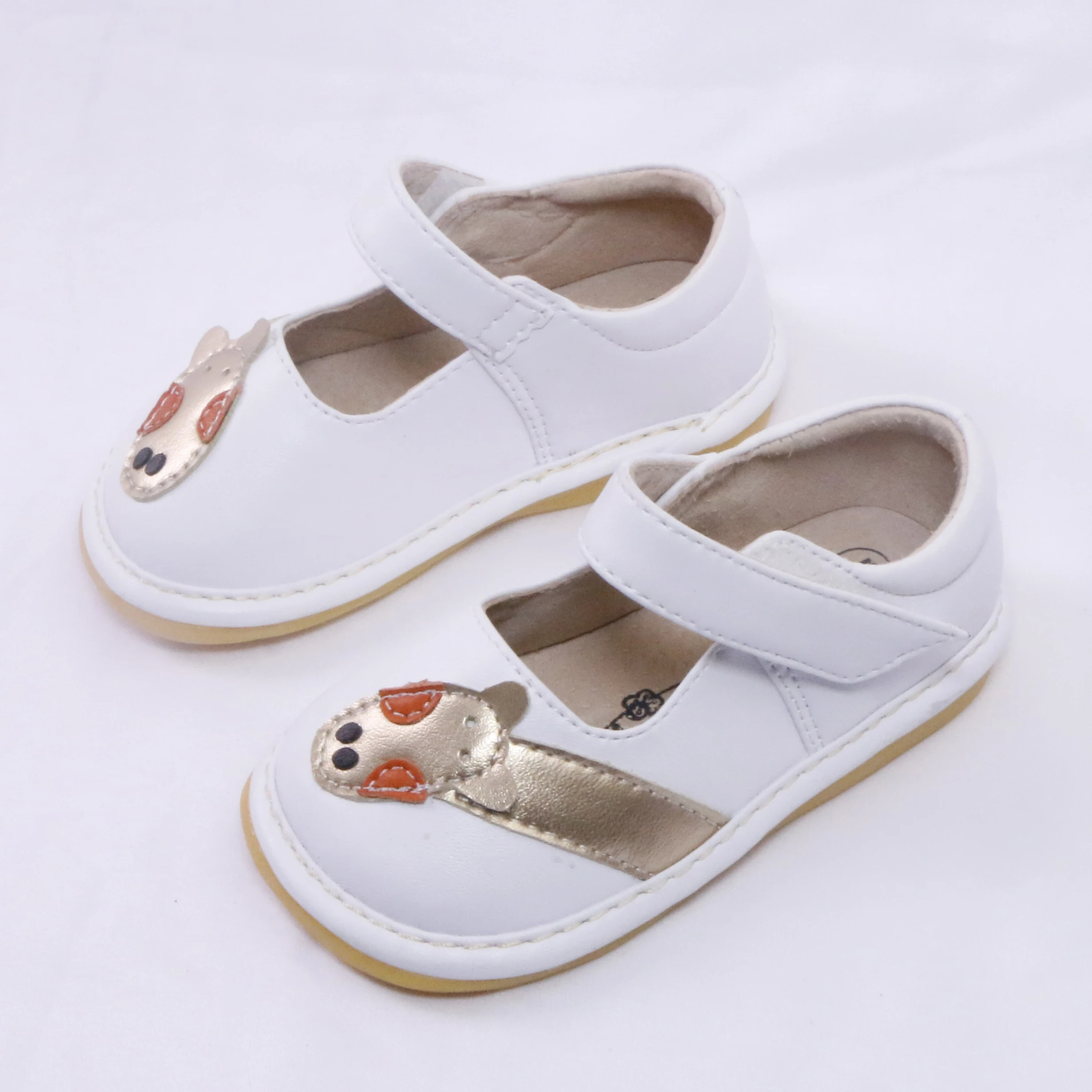
Direct Manufacturer Squeaky cartoon casual non slip shoes for kids girls 