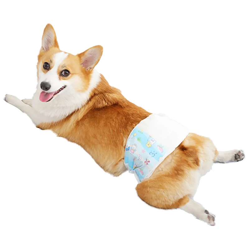 Legend Factory Price Pet Nappy Disposable Dog Diaper Urinal Pad Dog Wrap Comfortable Breathable Pet Diaper