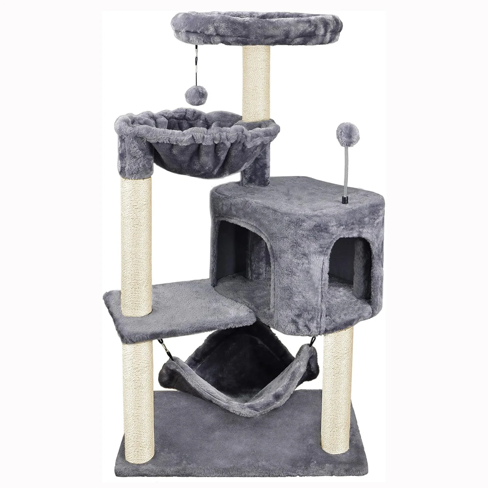 Original manufacture Large Cat Tree Tower Scratching Post Kitten Condo Activity Centre Climbing Frame