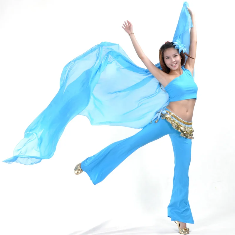 Rectangle Chiffon Belly Dance Veil For Ladies