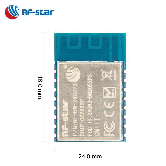 CC2652p RF star cc2652 2.4GHz rf power amplifier module low energy bluetooth module for Zigbee gateway applications