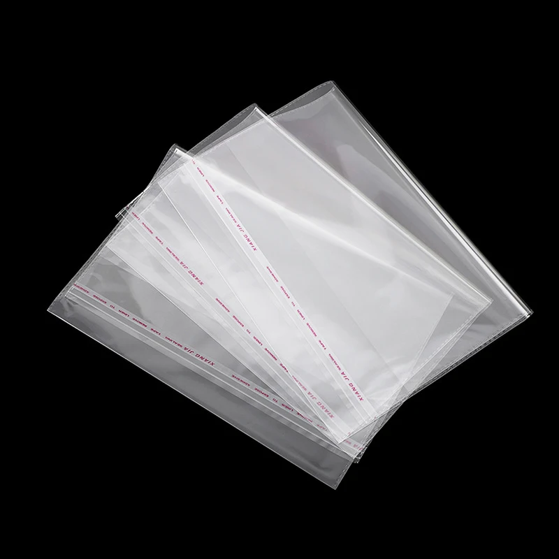 High Quality Boutique Transparent Mini Small Plastic Bag Self Adhesive Seal OPP Accessories Jewelry Package Sticker plastic bags