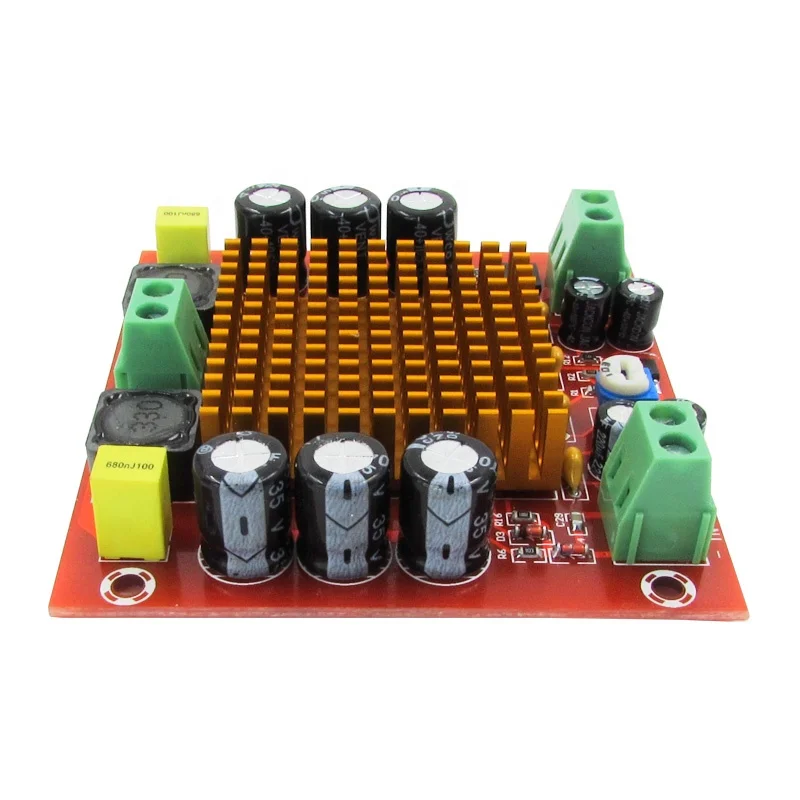 TPA3116D2 TPA3116DA Audio Amplifier Amp Board DC 12V 24V 150W MAX Mono Channel Digital Power Amp Module XH-M544