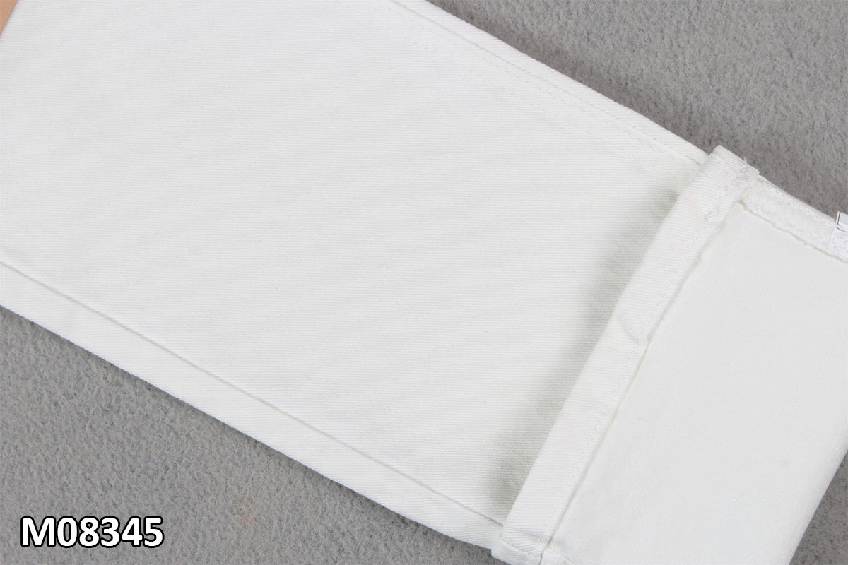 9.7OZ Prepare For Dyeing White Denim Fabric RFD Jeans Fabric Fro Garment Dyeing
