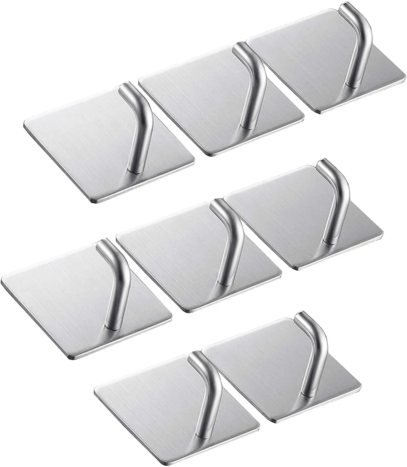 24 Пакет сверхмощные клеящиеся крючки кухонные настенные крючки многоразовые