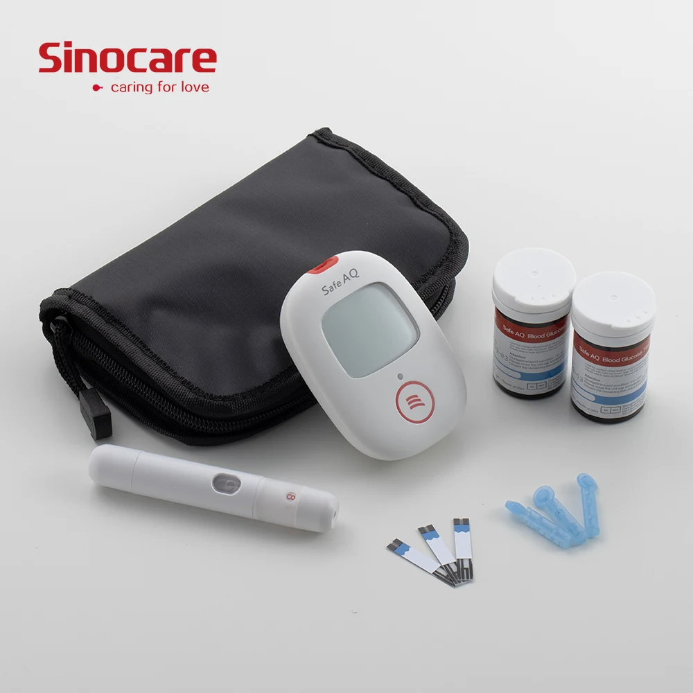 Sinocare Buy Blood Glucose Test Strips Diabetic Test Strips Get Free Glucose Meter Glucometer Blood Glucose Monitor