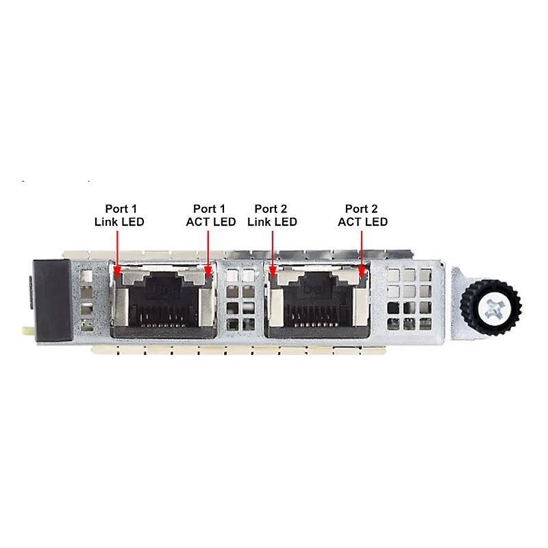 Dual-Port 10GBASE-T Ethernet PCI Express 3.0 x8 OCP 3.0 Small-FormFactor Card Broadcom 57416 BCM957416N4160C OCP Network Adapter