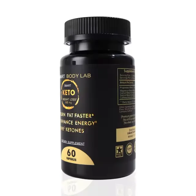 Private Label Dietary Herbal Supplements Keto BHB Fast Diet Pills Effective Fat Burning Detox Slimming Capsule for Women