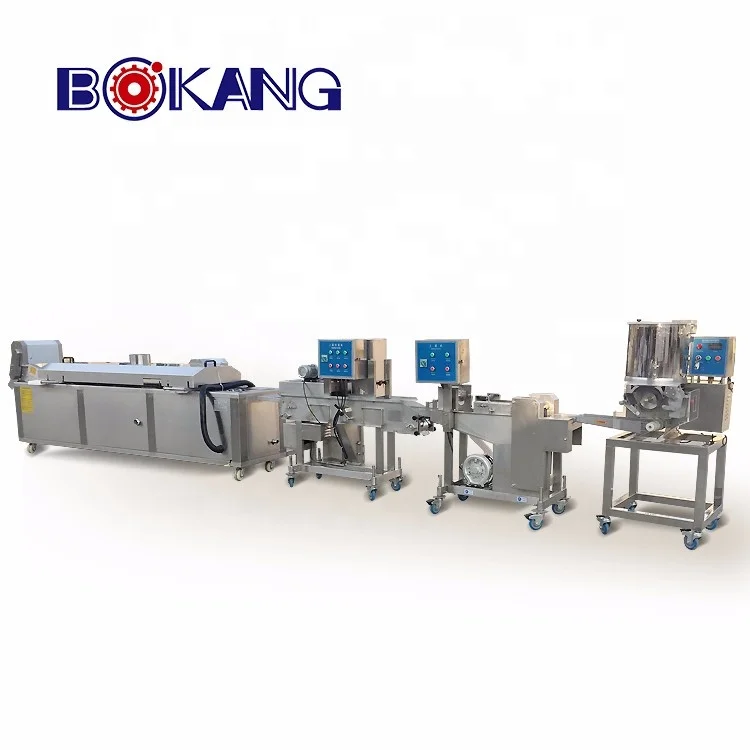 meat and chicken products making machine battering and breading machine