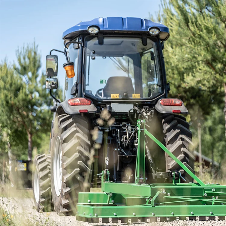 4WD 75hp Multifunctional Farming Tractors Wheeled Agricultural Tractor For Sale