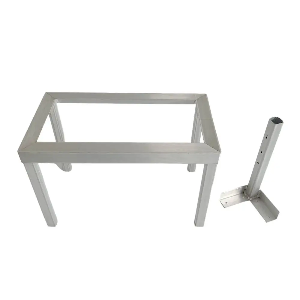 More Sturdy and Durable Premium Aluminum Air Conditioner Outdoor Stand, Professional Manufacturer Mini Split AC Ground Stand