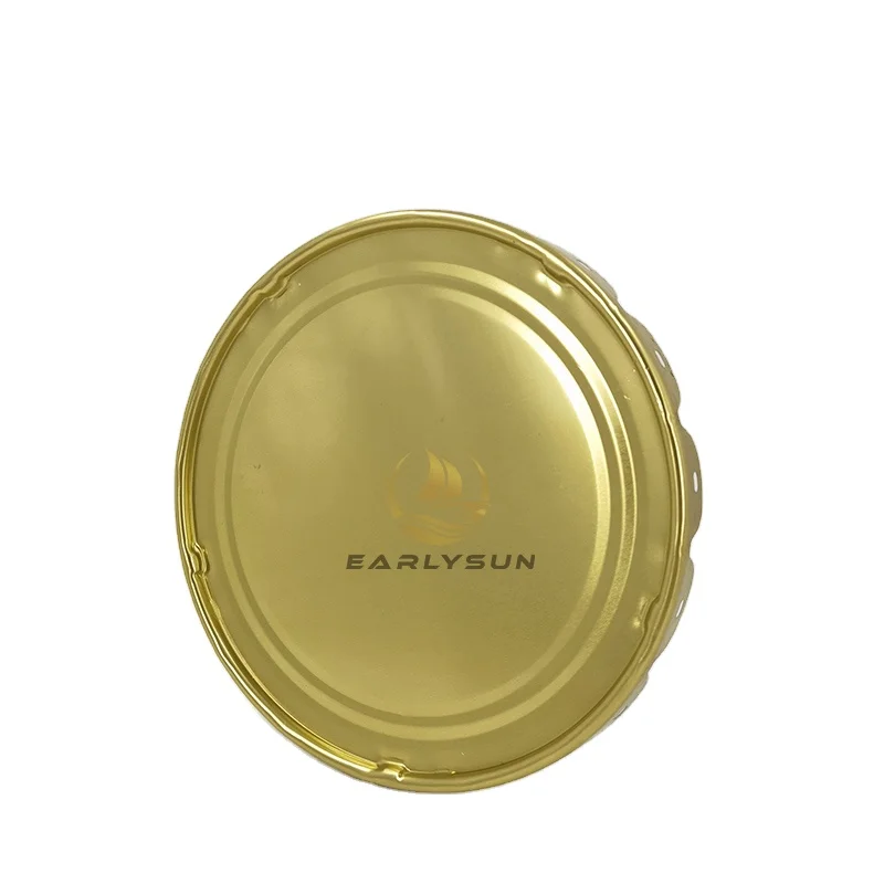 Круглая плоская крышка 105 мм для 1 литровой металлической жестяной банки для покраски