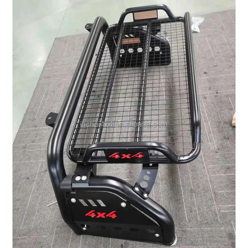 4x4 Sport Roll Bar Pickup With Roof Rack For Navara Np300 D40 D22 Mitsubishi L200