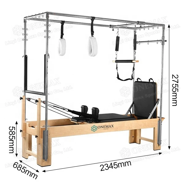 ONEMAX Pilates Yoga Cadillac Reformer Pilates Core Bed Body Fitness Studio Use Professional Pilates Equipment
