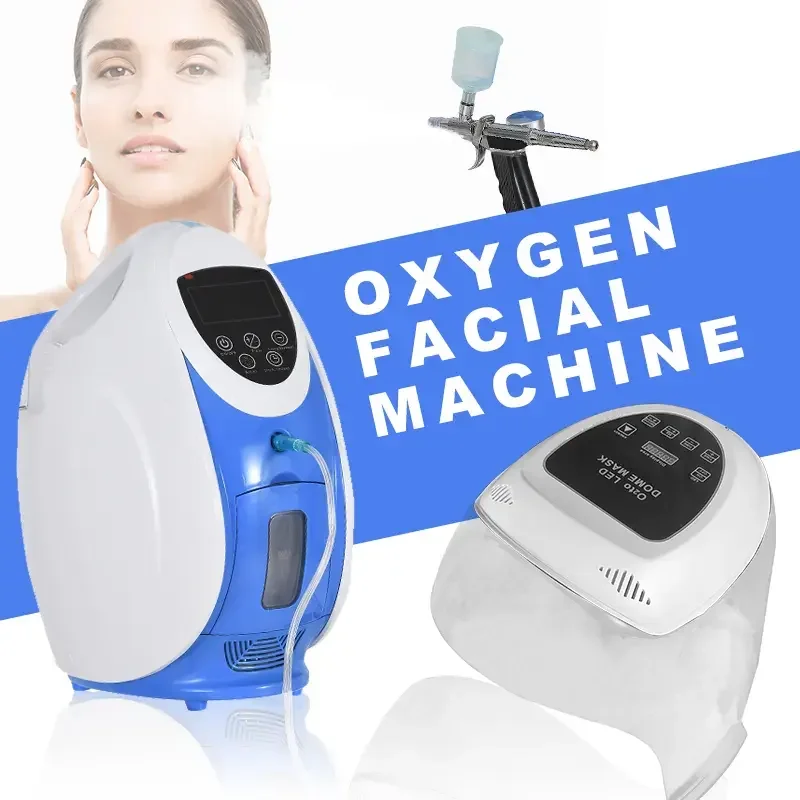 O2toDerm Oxygen Therapy Skin Rejuvenation with High-concentrated and Anion Soothing Anti-aging Machine
