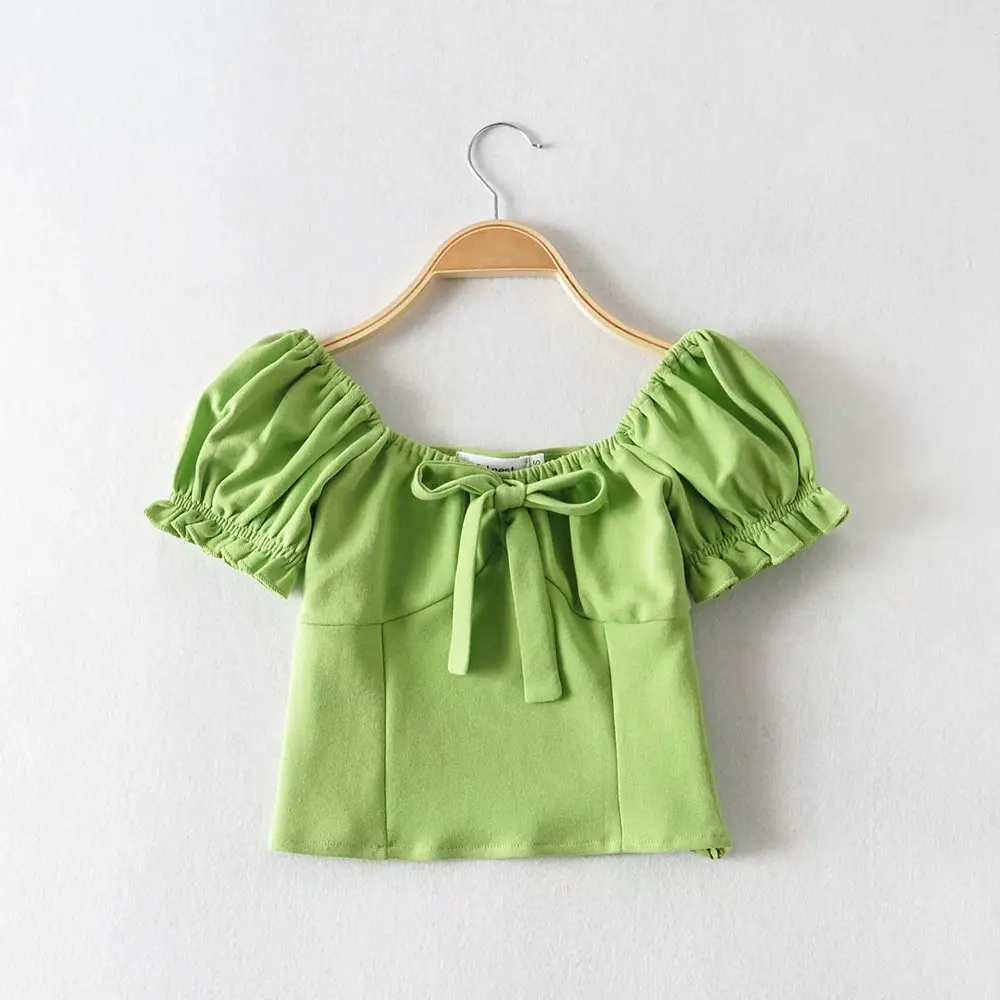 Бесплатная доставка; Новые весенние женские Платья с цветочным принтом женские Пышное Платье с длинным рукавом кроп-топы